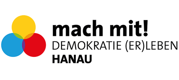 logo demokratie erleben in Hanau footer